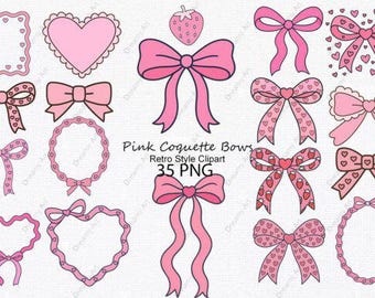 Pink Coquette Bows & Frames