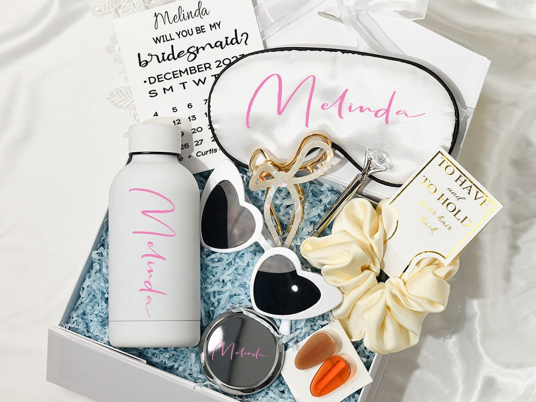 Will You Be My Bridesmaid Box Setcustom Bridesmaid Proposal - Etsy