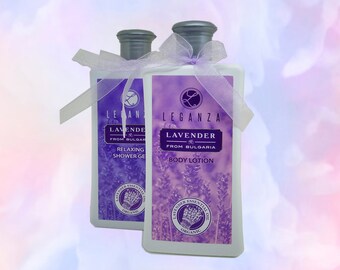 SET Lavender Shower Gel and Body Lotion