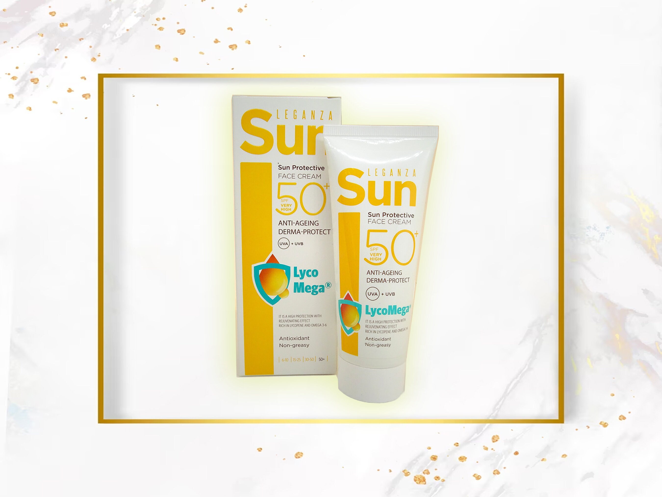 Sun Protective Face Cream SPF 50 Natural Defense of the Skin Etsy