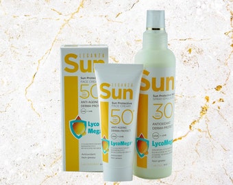 Sonnenschutz Gesichtscreme 50 SPF Body Spray-Emulsion LSF 30