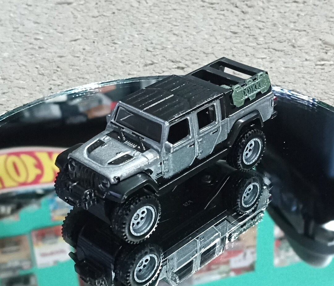 Kit Sollevamento Per Hot Wheels Jeep - Stampato In 3D - Ricambi Personalizzati - Scala 1:64