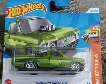 Hot Wheels Custom 1972 Chevy Luv Pickup Short Card