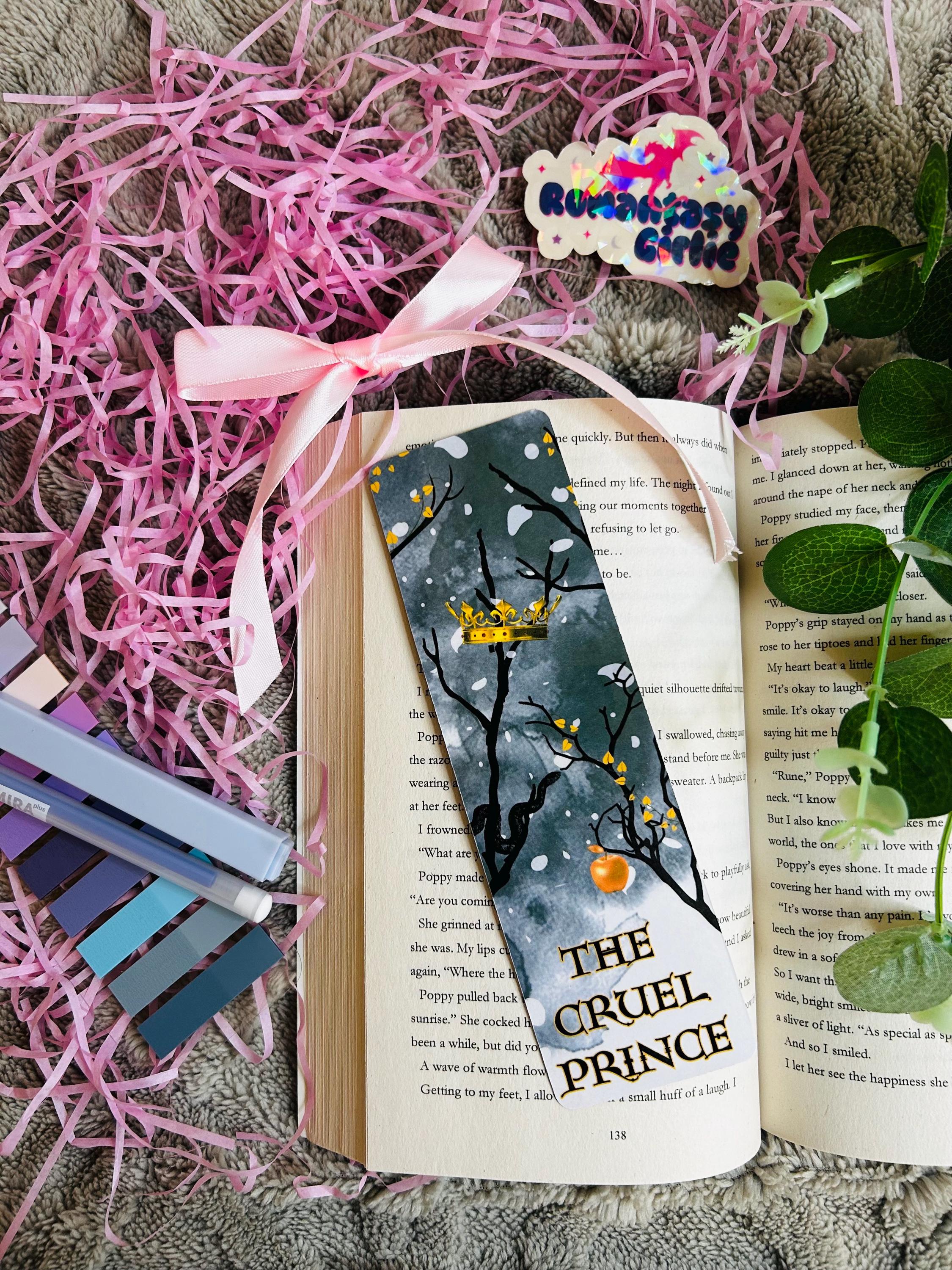 The Cruel Prince Handmade Bookmark, Holly Black, Carden and Jude ...