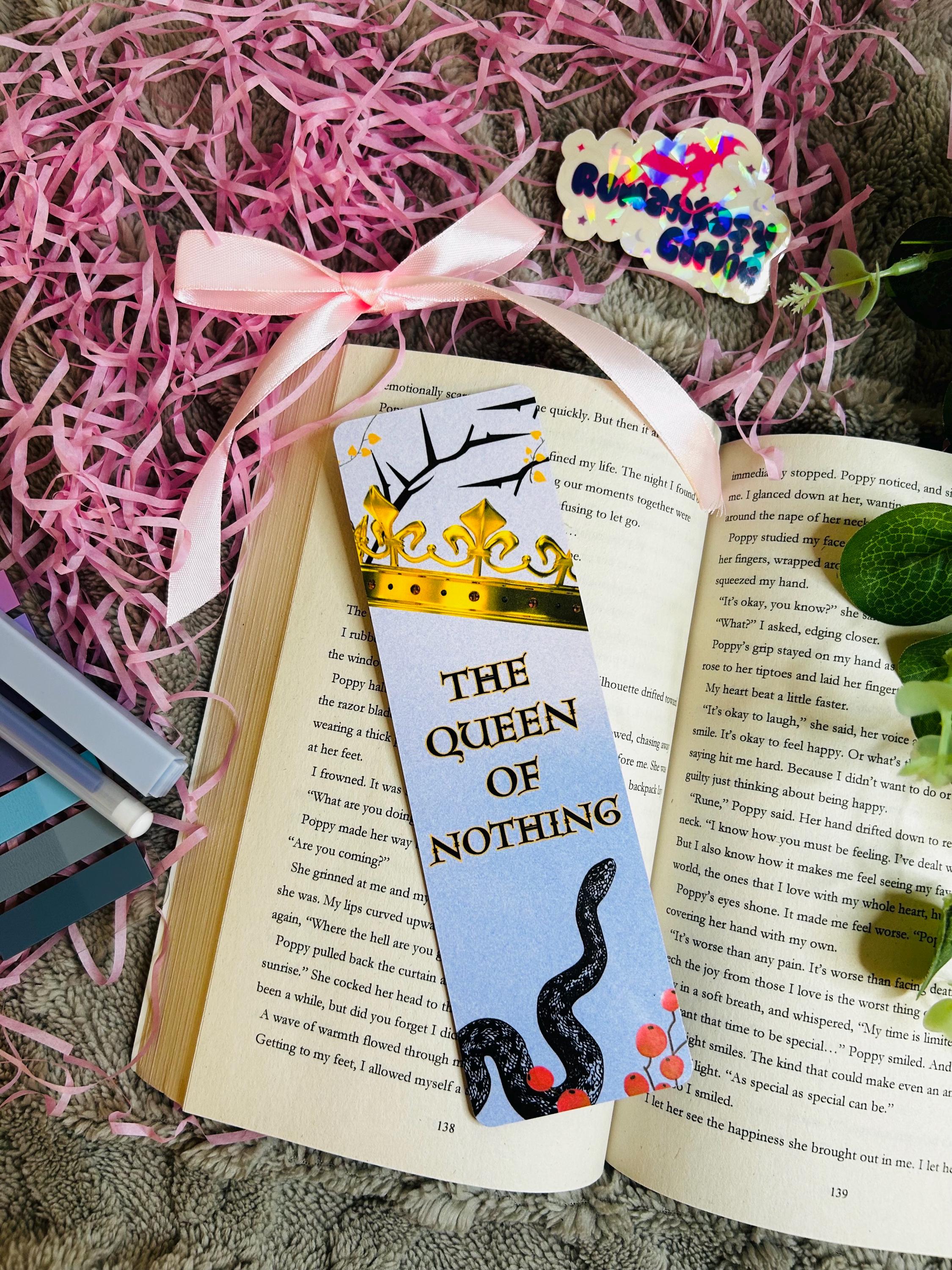 The Cruel Prince Handmade Bookmark, Holly Black, Carden and Jude ...