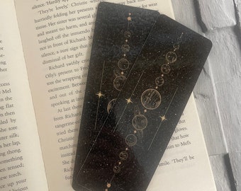 Celstrial bookish handmade bookmarks