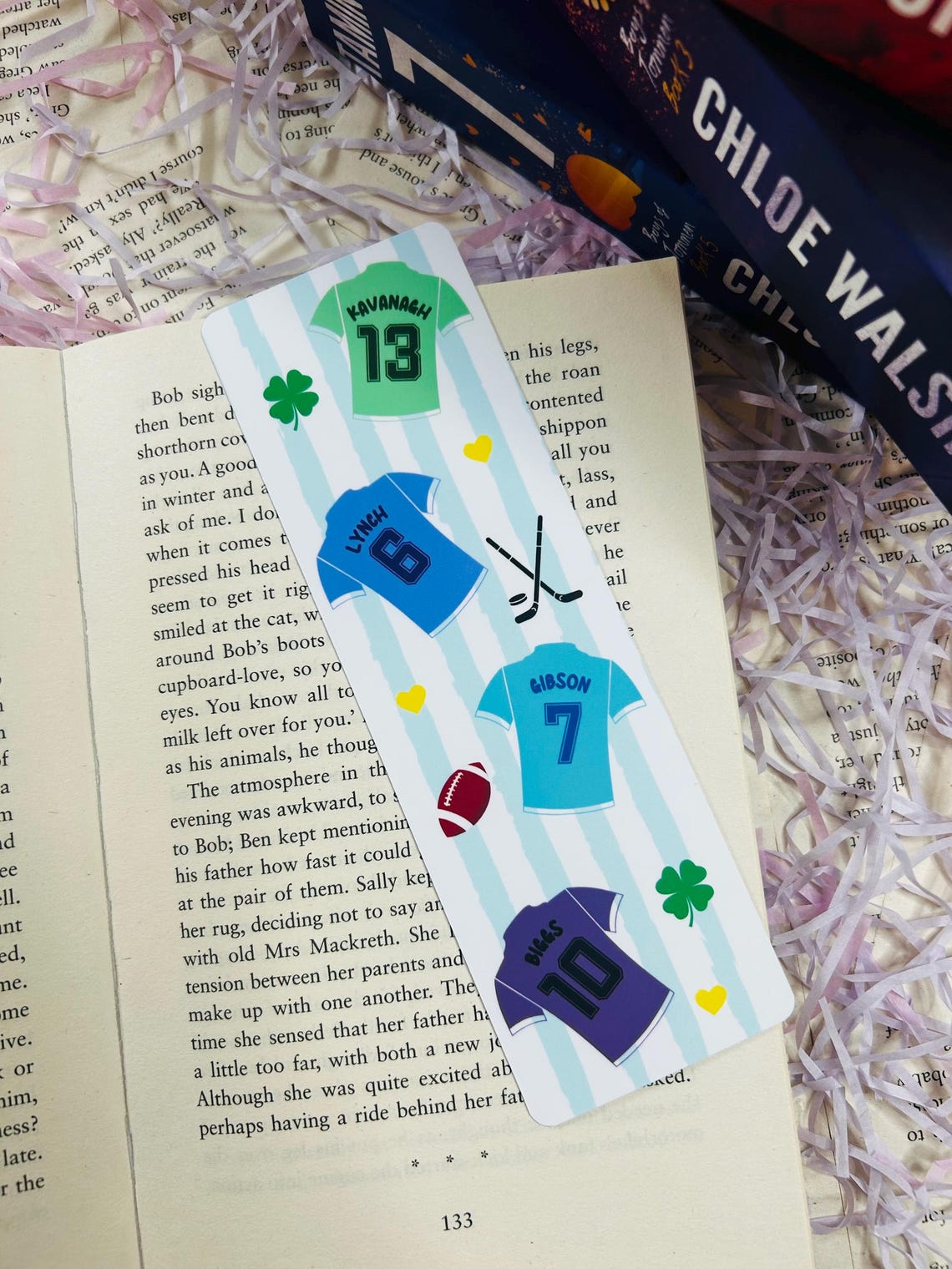 Boys of Tommen, Binding 13 Jersey Boys Bookmark – Kavanagh, Lynch ...