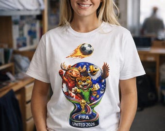 Camiseta del Mundial-Ropa Unisex-Regalo Aficionado-Camiseta Copa FIFA-Camiseta de Futbol-Fanaticos del Futbol-Camiseta Retro-Ropa Deporte