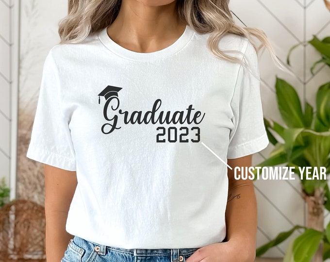 Custom Graduation Shirt, Personalized Graduation Shirt, Customize Graduation Shirt, Customize Graduation Gift, Gift for Graduates