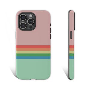 Funda de teléfono estilo retro, funda vintage, funda rosa para iPhone 16, 15, 14, 13, 12, 11, X Pro, Galaxy S25, S24, S23, Google Pixel 9, 8, 7, 6 Pro