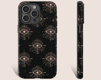 Spiritual Eye-telefoonhoes, boze oog-telefoonhoes, Magical Eye-telefoonhoes, Boho Eye-hoes, telefoonhoesje voor iPhone 15 14 13 12 11 X 8 Pro Plus 0200