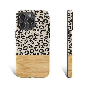 Leopard Print Phone Case, Leopard Pattern Phone Case, Animal Print Phone Case ,Phone Case For iPhone 15 14 13 12 11 X XR XS 8 Pro Max Plus