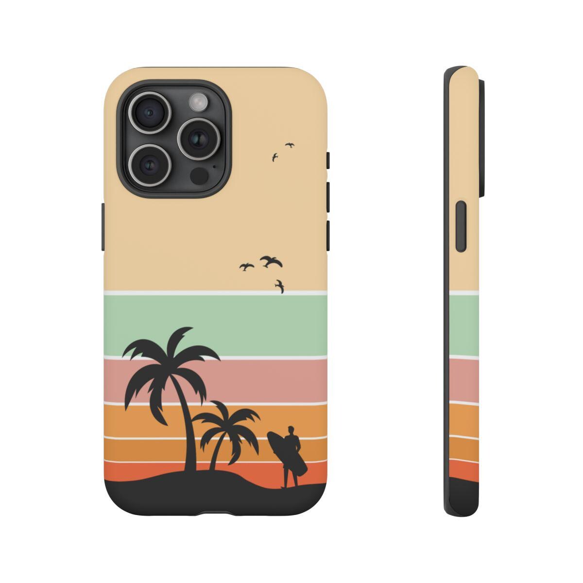 Retro Stripes Phone Case Retro iPhone Case Old Style Phone Case