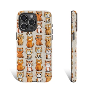Cat Phone Case, Cat Iphone Case, Funny Cat Phone Case, Animal Phone Case, Phone Case For iPhone 15 14 13 12 11 X XR XS 8 Pro Max Plus Galaxy