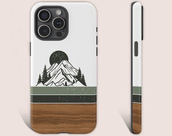 Mountain Phone Case, Nature Phone Case for iPhone 16 15 14 13 12 11 Pro Galaxy s25 s24 s23 Google Pixel 9 Pixel 8 Pixel 7 6 0098
