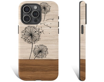 Dandelion Phone Case, Floral Phone Case, Dandelion Flower Phone Case, Phone Case For iPhone 15 14 13 12 11 X XR 8 Pro Galaxy s23 0215