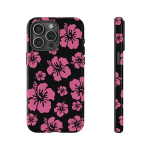 Hibiscus Phone Case, Hibiscus Flower Phone Case, Hawaiian Style Phone Case, Phone Case For iPhone 15 14 13 12 11 X XR 8 Pro Galaxy s23