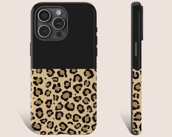 Animal Print Phone Case, Leopard Print Phone Case, Leopard Print Iphone Case, Phone Case For iPhone 15 14 13 12 Pro Max Galaxy s23 s22 0314