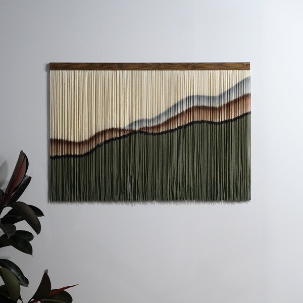 Dip Dye Macrame Etsy