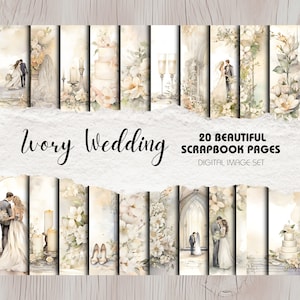 Custom Wedding Photo Scrapbook – weddingsngifts