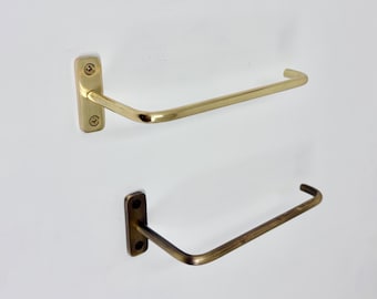 Toilettenrollenhalter Messing Minimalist poliertes Messing antikes Messing Loo Roll Badezimmerzubehör