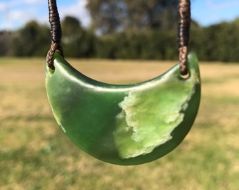 Shield Jade Pendant
