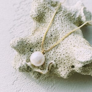 Pearl Pendant Necklace in Round or Nugget image 5