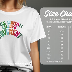 This Human Enjoys Movement, Physical Therapy T-Shirt, PT Rehab Exercise Apparel, Health Wellness Clothing, Gift for Therapist image 7