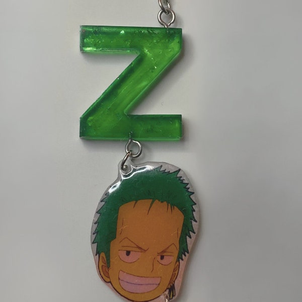 Roronoa Zoro Keychain Etsy