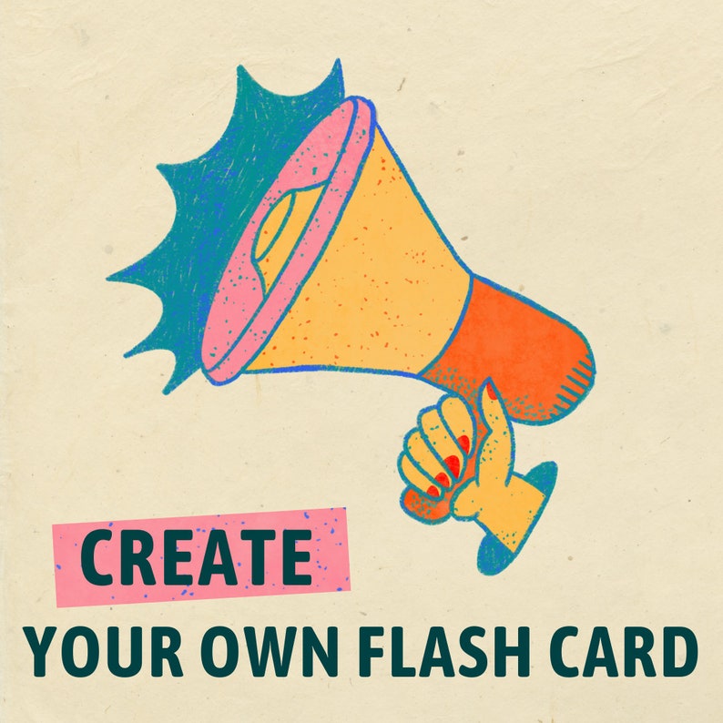 Megaphone Flash Card.pdf Educational Farm Animals Cartoon Flash Cards, Enhance Learning and ...