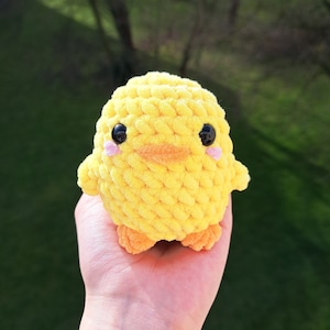 Crocheted Chick - Handmade plush toy