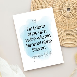 Liebeskarte mit Spruch, Partnergeschenk (Postkarte) A6| Partner Geschenk | Valentinsgeschenk, Valentinstag Geschenk, Ich liebe dich