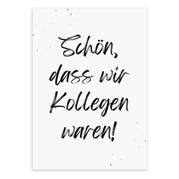 Karte für kollegin abschied - Etsy.de