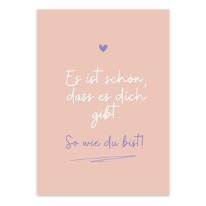 Liebeskarte mit Spruch, Geschenk für Partner (Postkarte) A6| Partner Geschenk | Valentinstag Karte, Valentinstag Geschenk, Ich liebe dich
