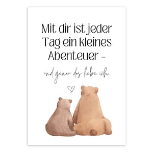 Liebeskarte mit Spruch, Geschenk für Partner (Postkarte) A6| Valentinstag Karte mit Spruch, Valentinstag Geschenk, Ich liebe dich