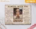 Personalized Pet Memorial Stone - Dog or Cat Loss Gift, Custom Pet Remembrance Plaque, Sympathy Gift, Always With You Keepsake product logo