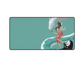 Studio Ghibli Spirited Away, Extra Large, Gaming, Minimalist Art Style Mouse Pad