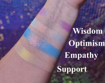 Chameleon Eyeshadows|Multichrome Aurora Color Shift Pigment Makeup|Mineral Vegan Unicorn Mermaid Duochrome |Wholesale|Metallic Glitter Shiny