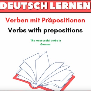 German language // Learn German // Speak German // German English // Digital PDF for German language learners