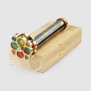 Best Gifts for couple Brass Kaleidoscope in Elegant Gift Box | Unique Handcrafted Kaleidoscope for All Ages | Customizable Kaleidoscope Toy