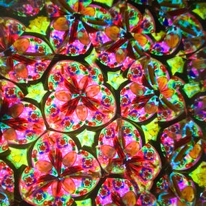 Brass Kaleidoscope engraved optical toy with wooden stand personalized birthday gift image 10