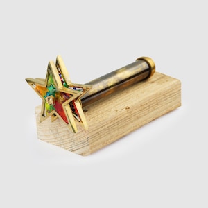 Personalized Brass Kaleidoscope Couple Anniversary Gift | Unique Gift | Custom Engraved Thoughtful Gift Idea | Handmade Affordable Gift