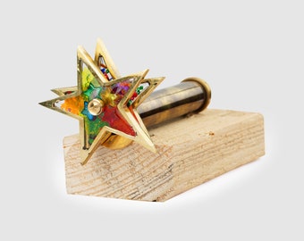 Personalized Brass Kaleidoscope | Handmade Custom with Box