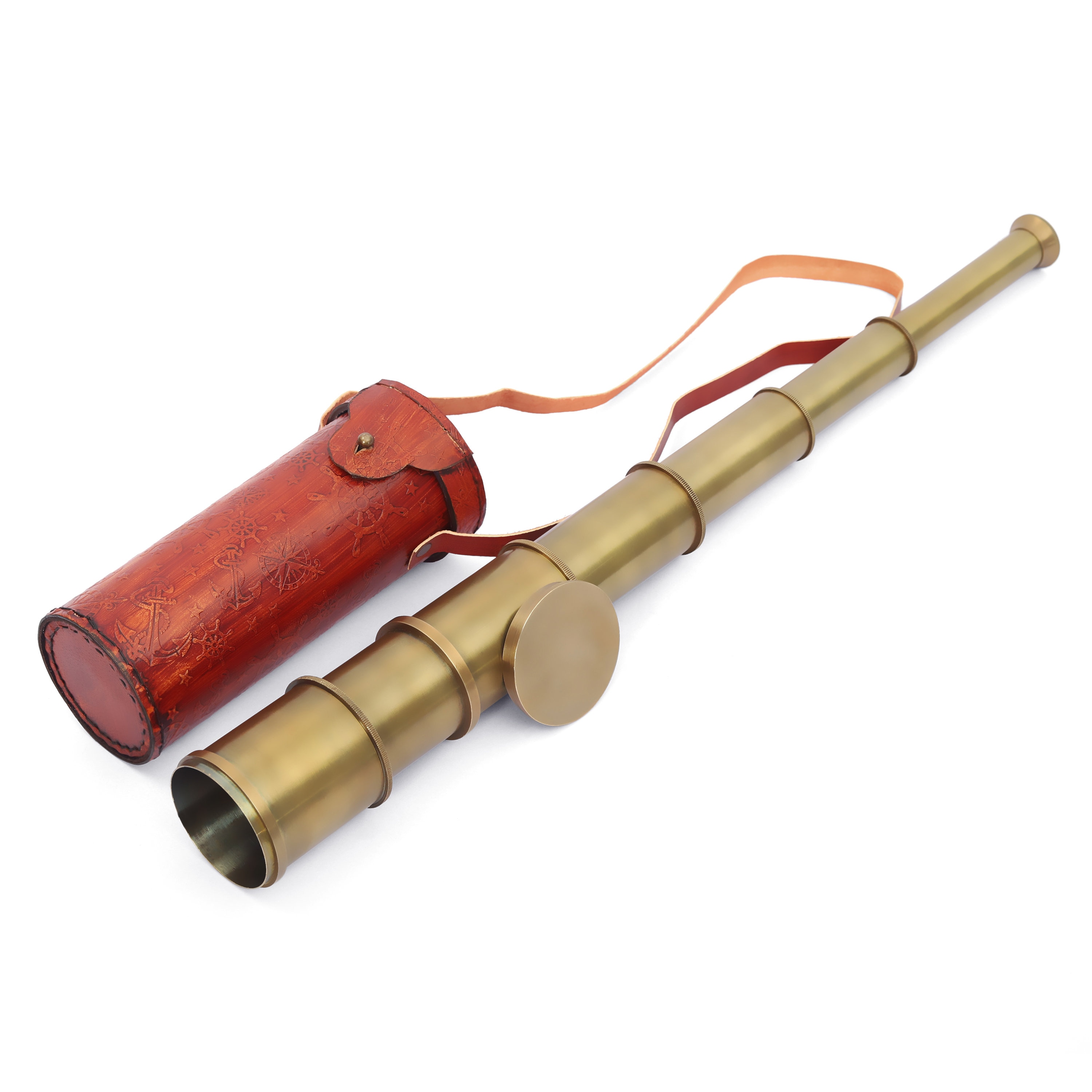 Personalized Working Telescope, Custom Engraved Nautical Telescope Gift