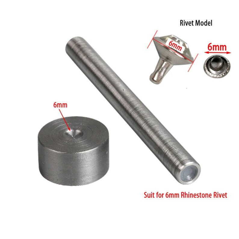 Leather Rivets Kits, Multiple Sizes, Steel Hand Die Tool Press, Stud ...