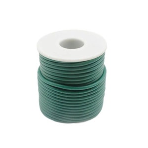 1 Rolle Wachsdrähte, für Schmuck gegossene Form, Herstellung von Formwachslinie, Hobby Handwerk verschiedene Größen, Gestaltung von grünem Rollwachs, Juwelierwerkzeuge