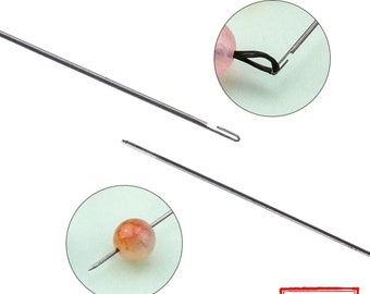 5 Pcs Long Stainless Steel Beading Needles, Jewelry Making Tools, Beading Pins, For Beading Jewelry, Crafting Needles, Long Beading Pins