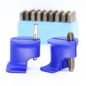 Soporte para sellos de perforación, plantilla portátil para dedos, mini manualidad para hacer uno mismo, kit de herramientas para joyería, juego de punzones, fabricación de joyas, kit de estampación, herramienta para manualidades con plantilla para dedos