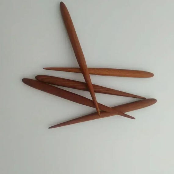 Pottery Sculpting Tools, Mahogany Wood, Clay Polymer Modeling, Smoothing Carving Accessories, DIY Arts Projects Essential, (1 PC)
