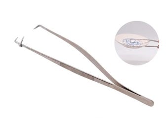 Pottery Dipping Clamp, Stainless Steel, Dip Glaze Clip, Ceramic Glazing Tool, Plate Spoon, Craft Coloring Tong, Clay Sculpting, Craft Making